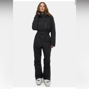 NWT HALFDAYS Murphy Black Ski Suit